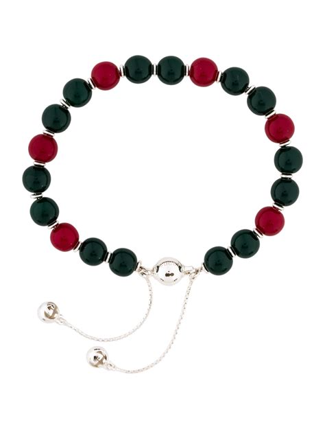 gucci bracelet beaded.